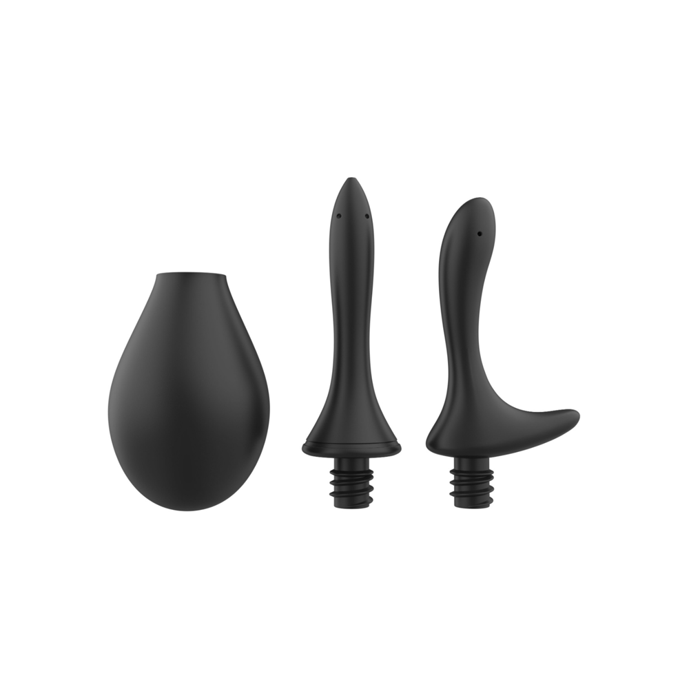 Anal Douche Set with 2 Silicone Tips - love-union.de