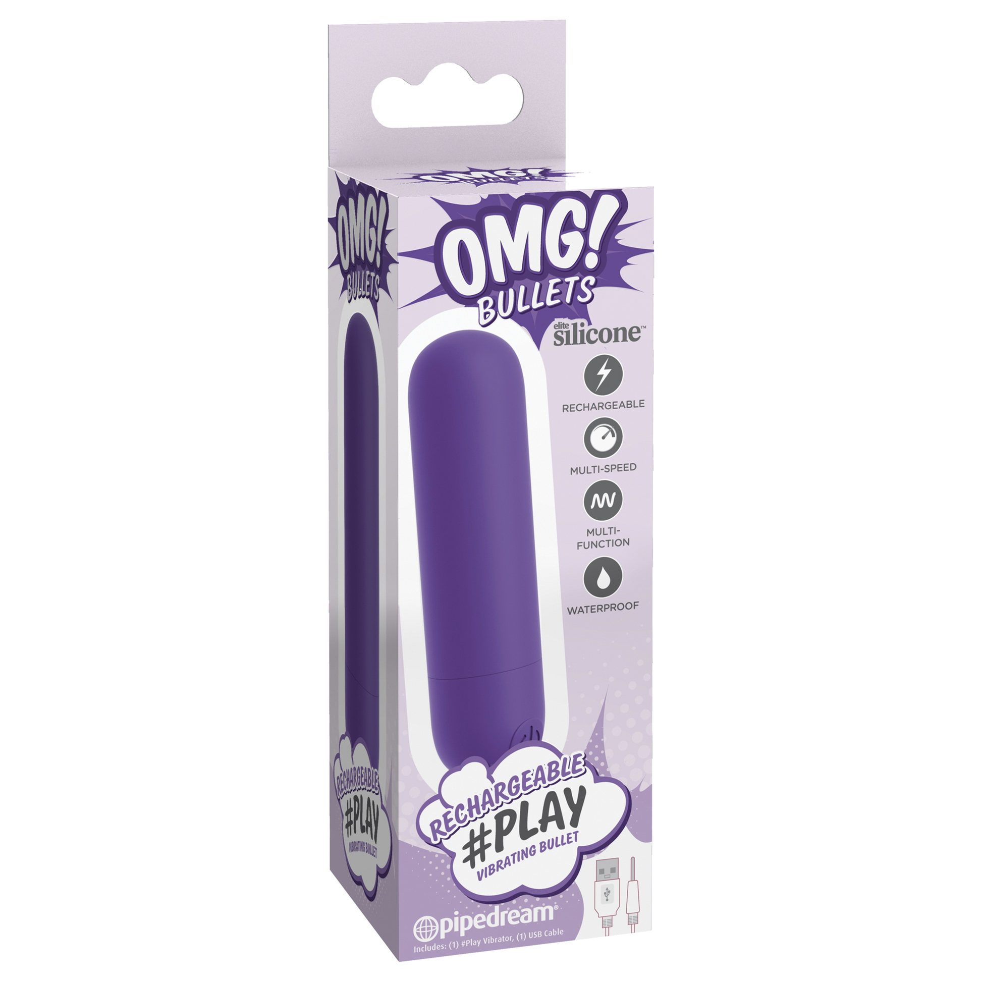 Rechargeable #Play Vibrating Bullet - love-union.de