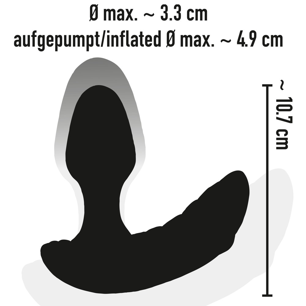 Inflatable remote Butt plug - love-union.de