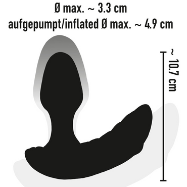 Inflatable remote Butt plug - love-union.de