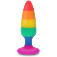 Pride Flag Hunk Plug 10,5cm - love-union.de