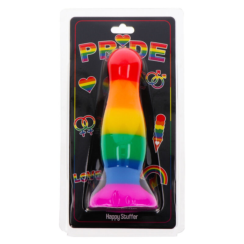 Pride Flag Analplug Fun Stuffer 8,5cm - love-union.de