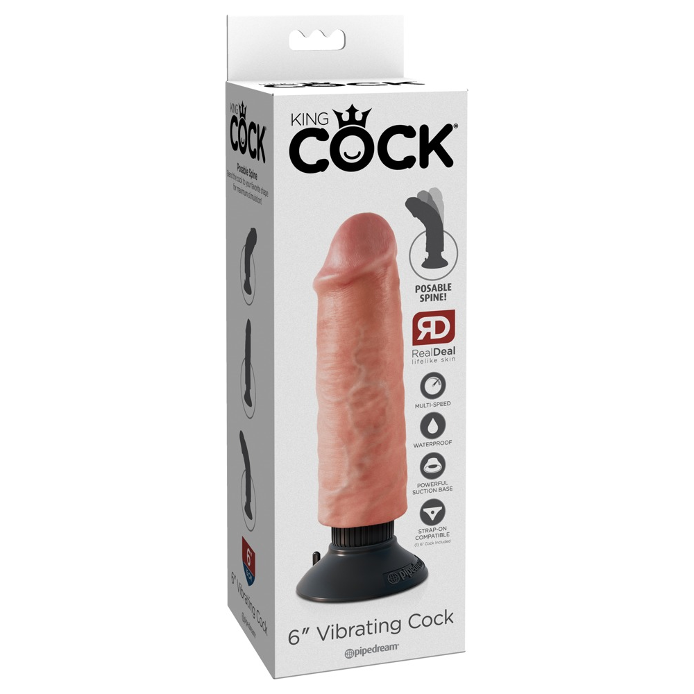 6" Vibrating Cock - love-union.de