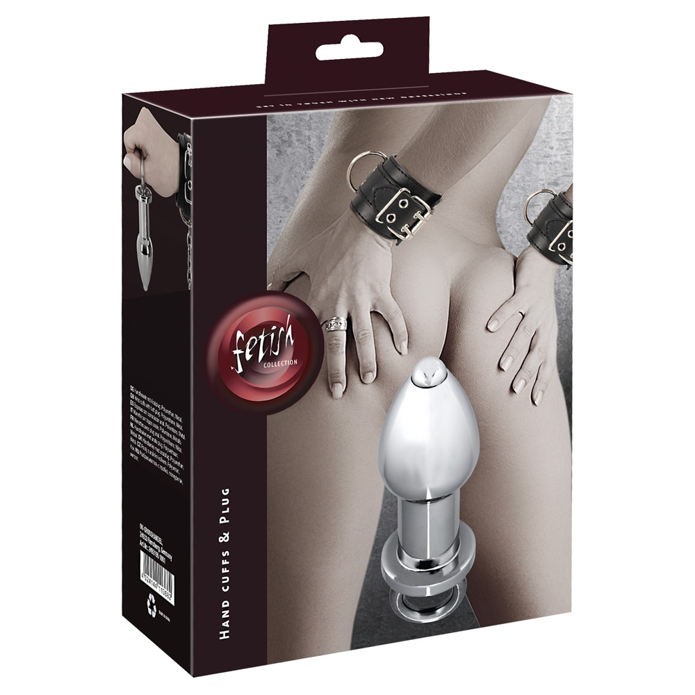 Hand Cuffs and Buttplug - love-union.de