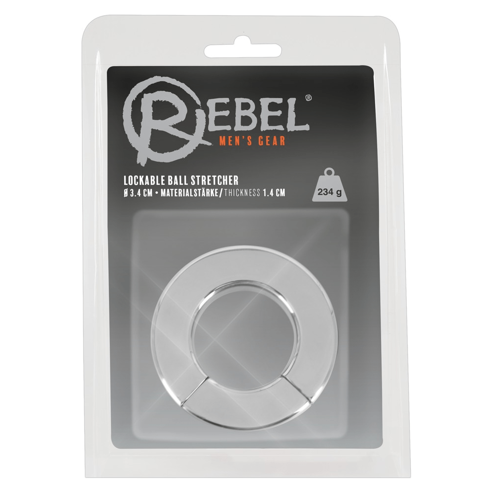 Rebel - Magnetischer Penis- und Hodenring Ballstretcher aus Metall love-union.de Rebel - Magnetischer Penis- und Hodenring Ballstretcher aus Metall love-union.de