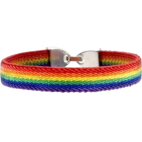 Gummiarmband mit Prideflagge - love-union.de