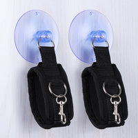 wrist cuffs with suction cup