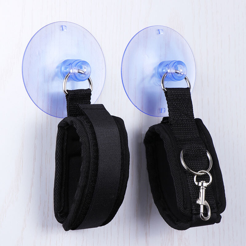 wrist cuffs with suction cup