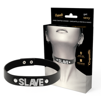 Veganes Lederhalsband Slave - love-union.de