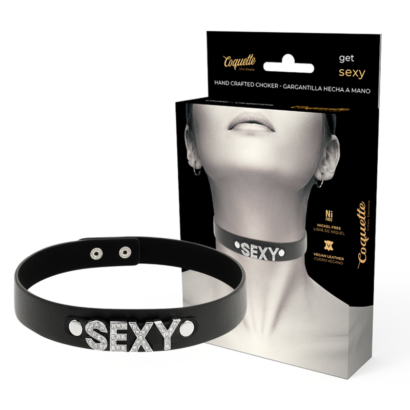 Veganes Lederhalsband Sexy - love-union.de