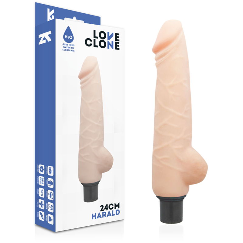 Harald selbstschmierender Vibrator 24cm - love-union.de