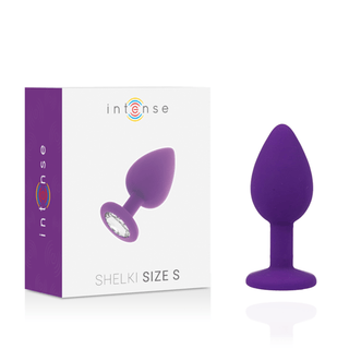Intense Shelki Plug Anal Roxo Silicone Macio em 3 Tamanhos love-union.de Intense Shelki Plug Anal Roxo Silicone Macio em 3 Tamanhos love-union.de