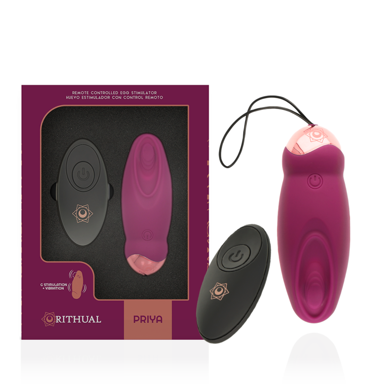 Priya - Egg G-Spot Vibrationssystem mit Fernbedienung - love-union.de