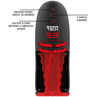 Swing-R Heizeffekt swing-tech und Vibrations-masturbator - Love-union.de