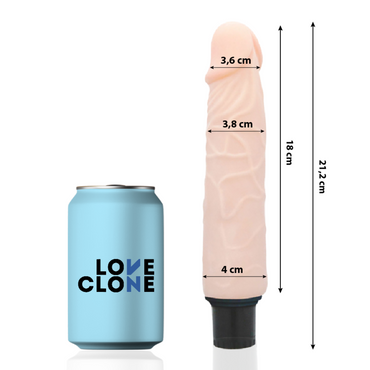 Finn selbstschmierender Vibrator 21cm - love-union.de