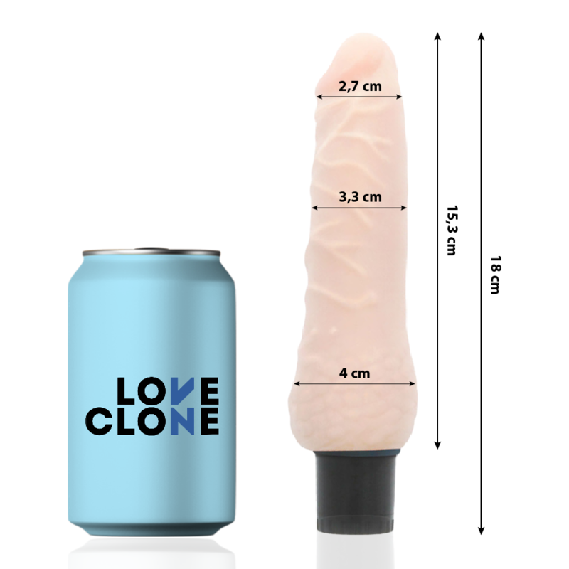 Sven selbstschmierender Vibrator 18cm - love-union.de