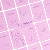 SECRETPLAY - JEU SEXMATCH ÉDITION PRÉLIMINAIRE