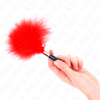 Staubwedel Rot-Gold - Love-union.de