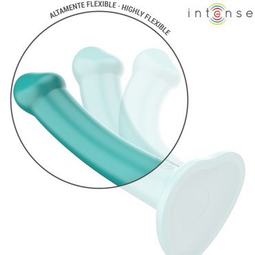 INTENSE - KATIE VIBRATEUR À VENTOUSES 10 VIBRATIONS TÉLÉCOMMANDE BLEUE