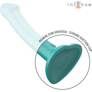 INTENSE - KATIE VIBRATEUR À VENTOUSES 10 VIBRATIONS TÉLÉCOMMANDE BLEUE