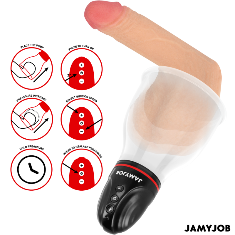 Xpand Lite Automatische Hodenpumpe mit 3 Stimulierende Wellenstufe - Love-union.de