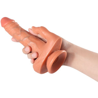 SHEQU - JULIAN DILDO UND KLITORISSTIMULATOR MIT VIBRATION UND FERNBEDIENUNG 16 CM by Dreamlove SL