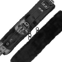 Obscurité - Menottes en cuir réglables avec cadenas