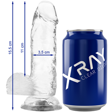 X RAY - Clear Cock 15.5 CM -O- 3.5 CM - love-union.de