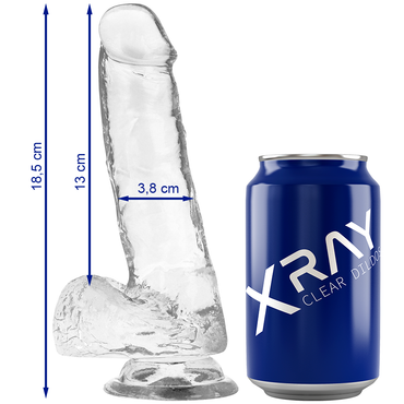 X RAY - Clear Cock 18.5 CM -O- 3.8 CM - love-union.de