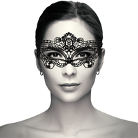 Feine Schwarze Spitzenmaske - love-union.de