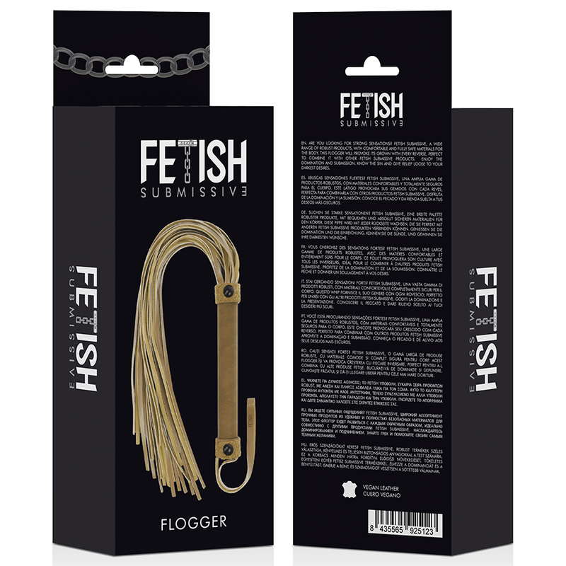 Látigo de Cuero Vegano INTENSE FETISH | Envío Discreto Látigo de Cuero Vegano INTENSE FETISH | Envío Discreto