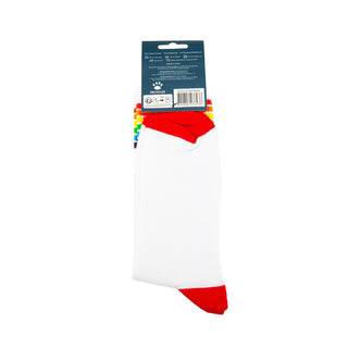 PROWLER PRIDE SOCKS WHITE